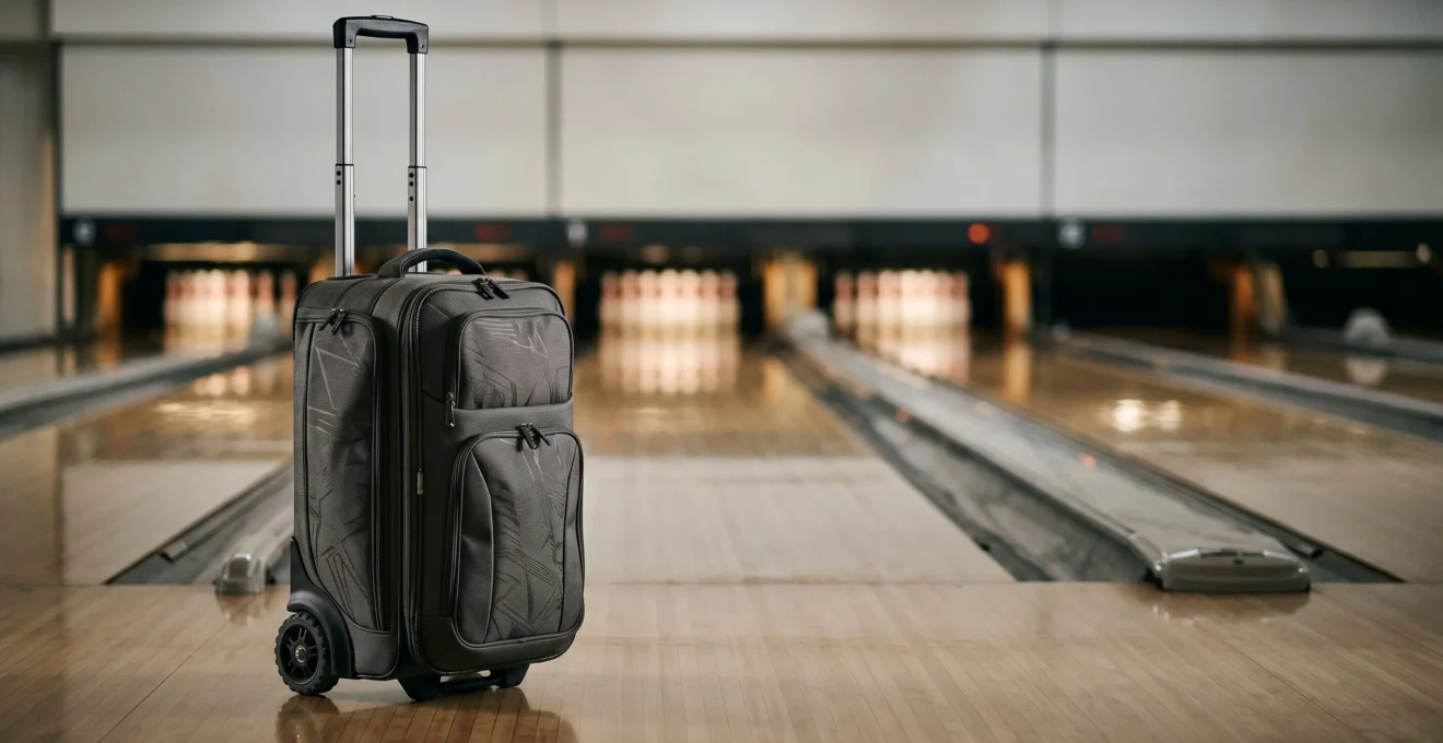Sac à roulettes pour bowling protégeant les boules avec système ergonomique