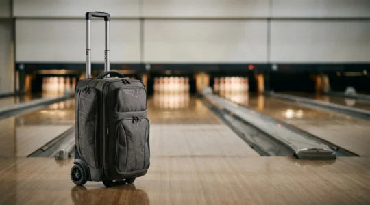 Sac à roulettes pour bowling protégeant les boules avec système ergonomique